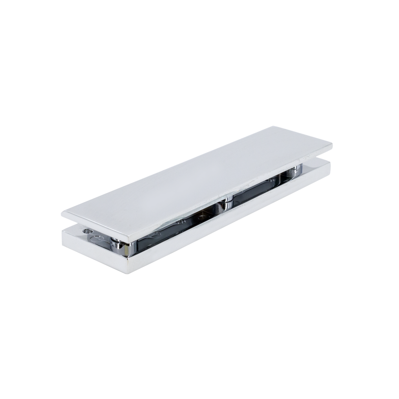 Sugatsune HES3D-G120BKT-CR: HES3D-120 Series Hinge Mounting Bracket for Glass Door - Polished Chrome
