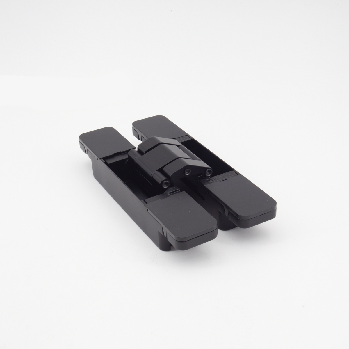 Sugatsune HES3D-E160BL: 160mm 3-Way Adjustable Concealed Hinge - Black