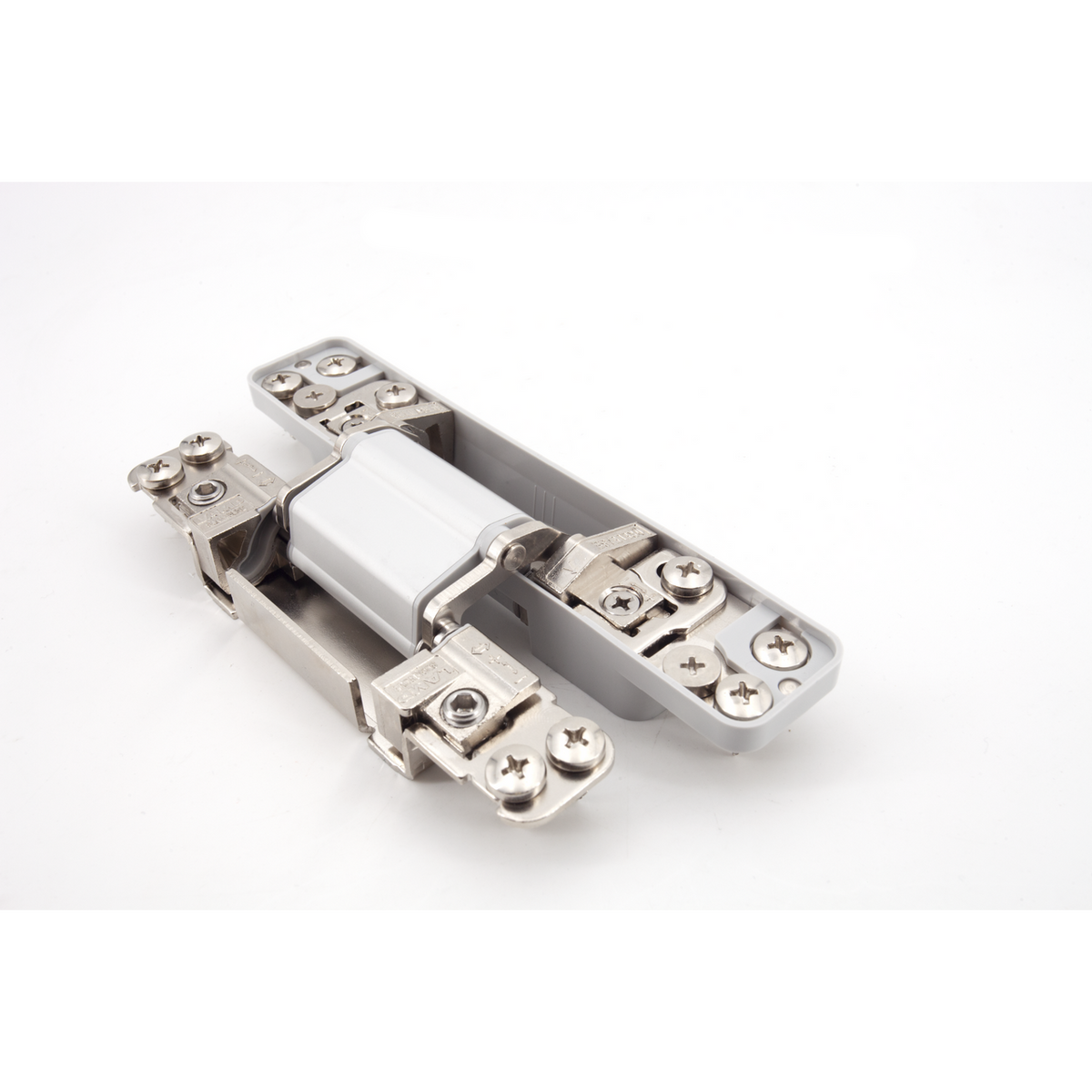 135/160mm Sugatsune 3-Way Adjustable Concealed Door Hinge - Light Grey