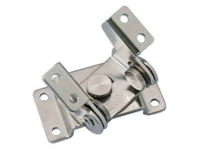Sugatsune HG-T30S15: 60mm Dual Axis Torque Hinge - Polished Stainless Steel