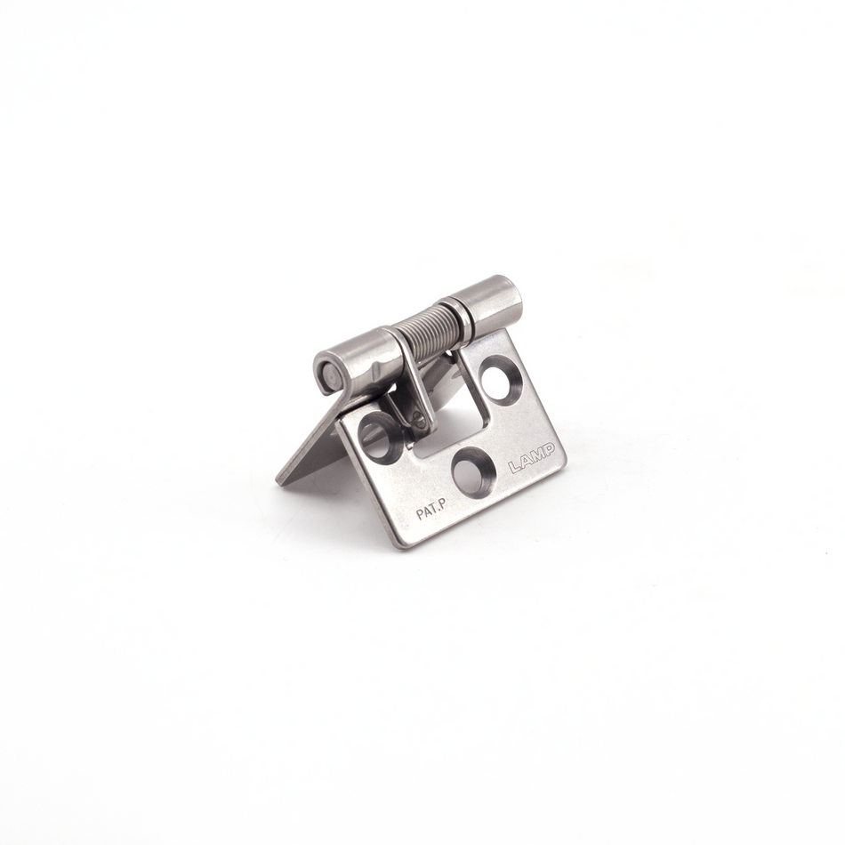 Sugatsune HG-BF3-2L-SC: 40mm Butt Hinge w/Tension Closing Spring (left) - Plain Stainless Steel