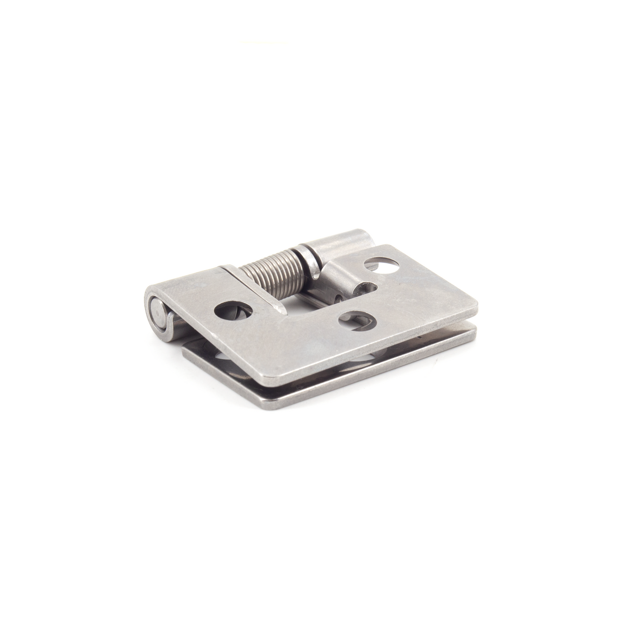 Sugatsune HG-BF3-2L-SO: 40mm Butt Hinge w/Tension Opening Spring (left) - Plain Stainless Steel