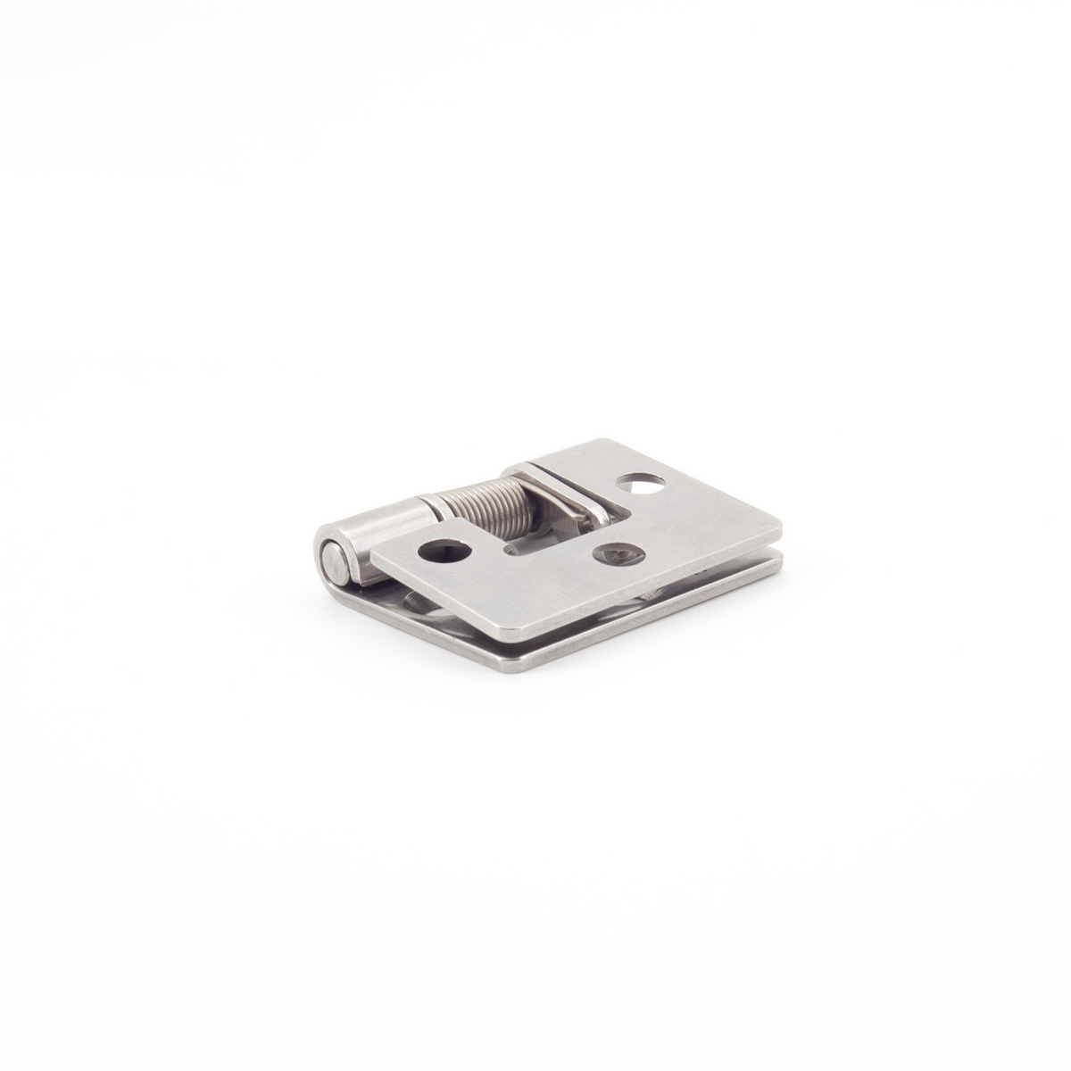 Sugatsune HG-BF3-2R-SO: 40mm Butt Hinge w/Tension Opening Spring (right) - Plain Stainless Steel