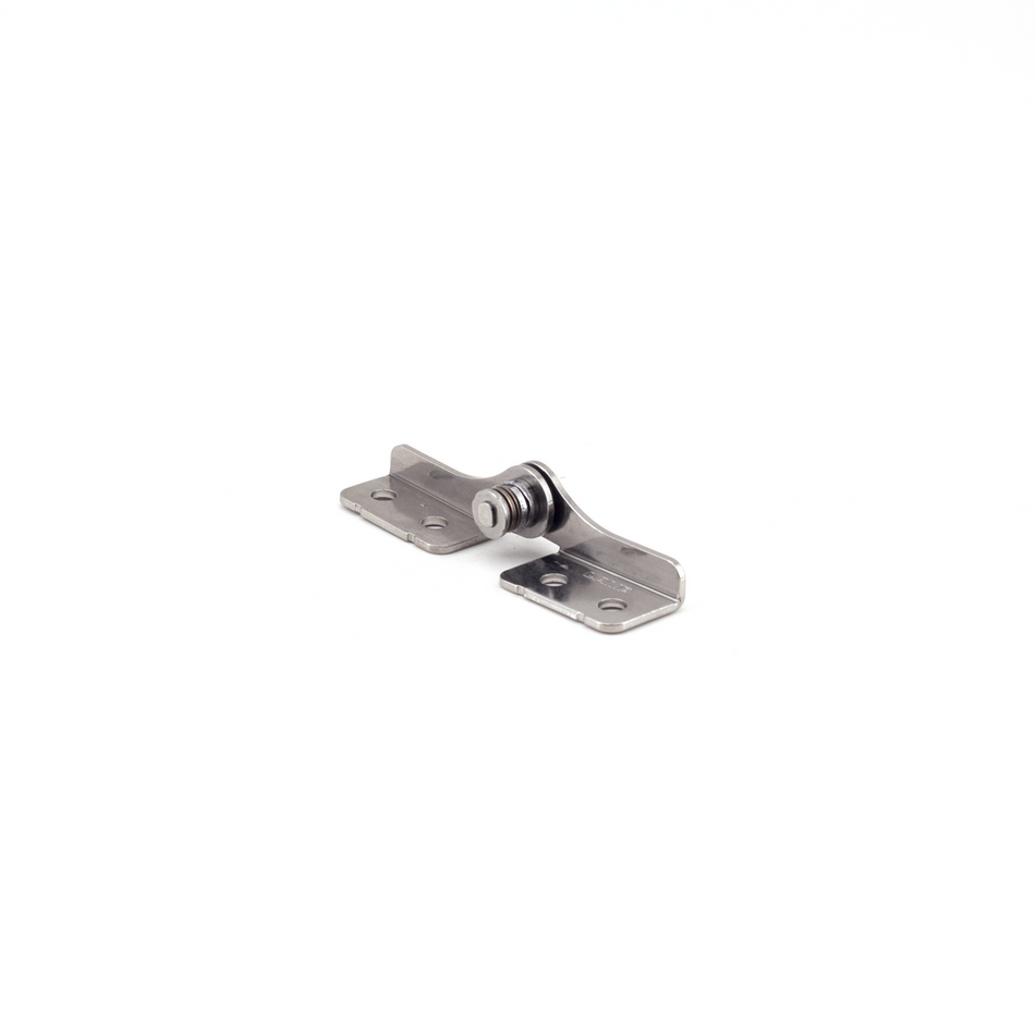 Sugatsune HG-DTA4-R: 3.55 lbs./inch Detent Torque Hinge (right) - Mirror Stainless Steel