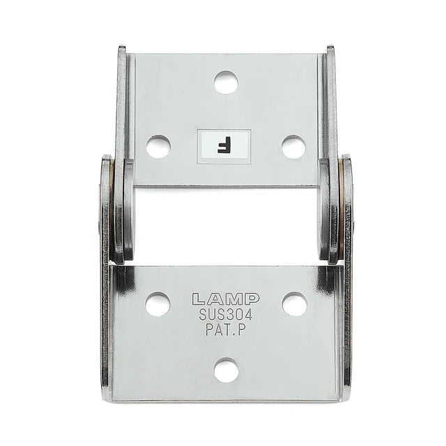 Sugatsune HG-ITMF: 80mm Free Movement Torque Hinge - Polished Stainless Steel