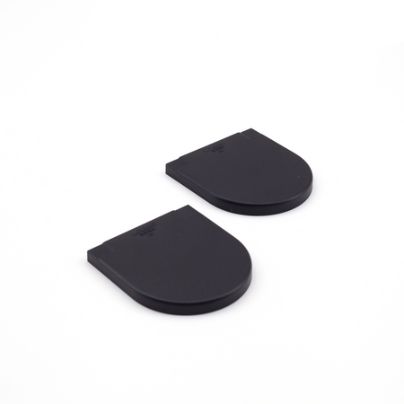 Sugatsune HG-JHM16-BL: Cover Plate for HG-JHM16 Series Hinge (pair) - Black
