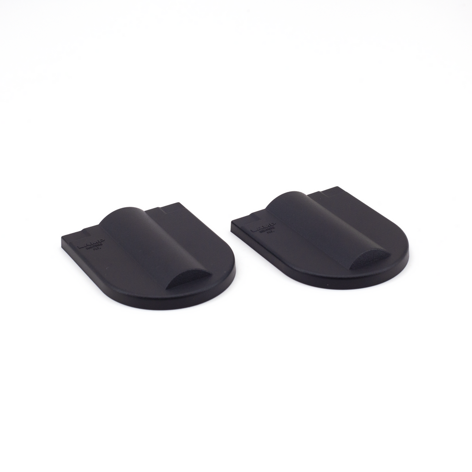 Sugatsune HG-JHM20-BL: Cover Plate for HG-JMH20 Series Hinge (pair) - Black