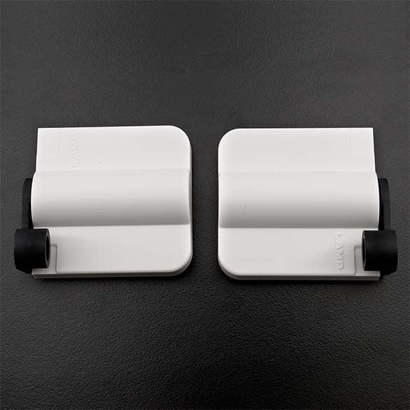 Sugatsune HG-JHS11-4WT: Side Mount Soft Open Damper Hinge - White