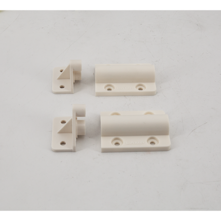 Sugatsune HG-JHS9-S-WT: Side Mount Soft-Open Dampening Hinge - White