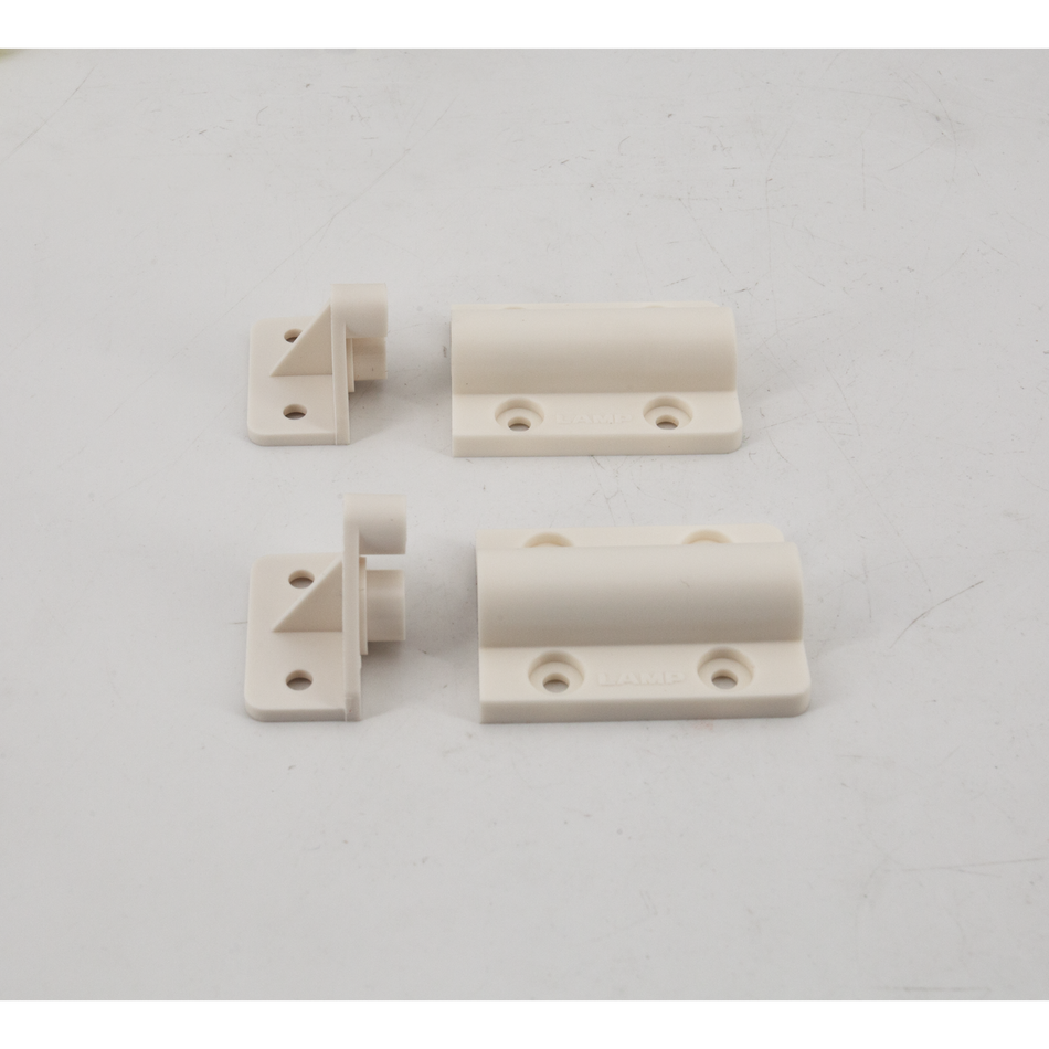 Sugatsune HG-JHS9-S-WT: Side Mount Soft-Open Dampening Hinge - White