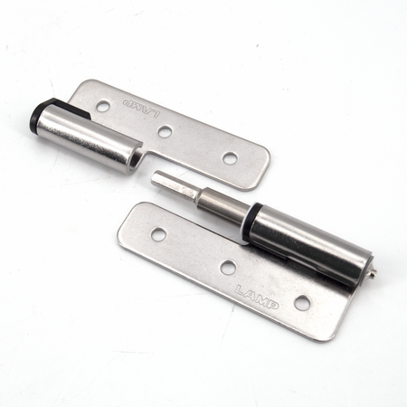 Sugatsune HG-KNT16L: 2.5 Lift-Off Torque Hinge (left) - Polished Stainless Steel