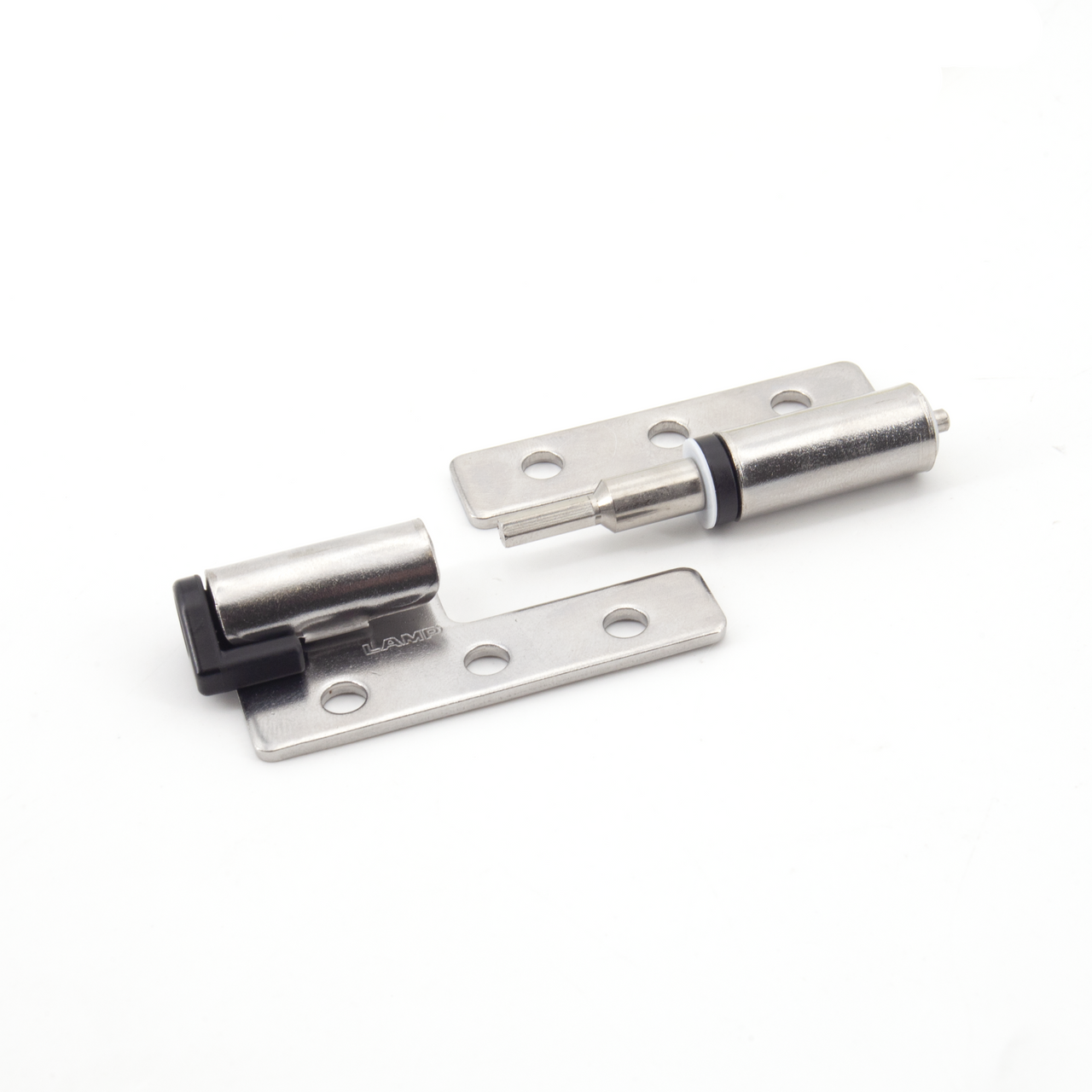 Sugatsune HG-KNT3L: 5.7 Lift-Off Torque Hinge (left) - Polished Stainless Steel