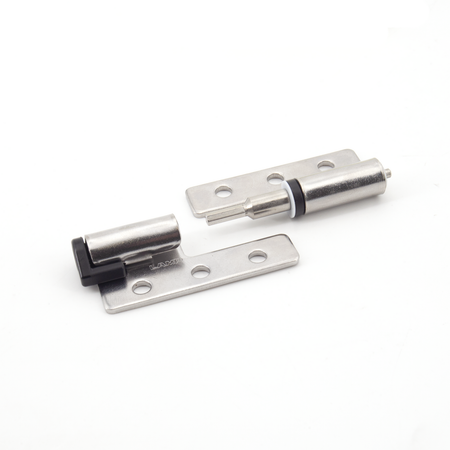 Sugatsune HG-KNT3L: 5.7 Lift-Off Torque Hinge (left) - Polished Stainless Steel