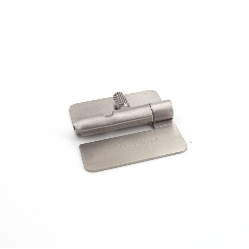 Sugatsune HG-OTB45R: Quick Release Hinge w/o Screw Holes (right) - Stainless Steel