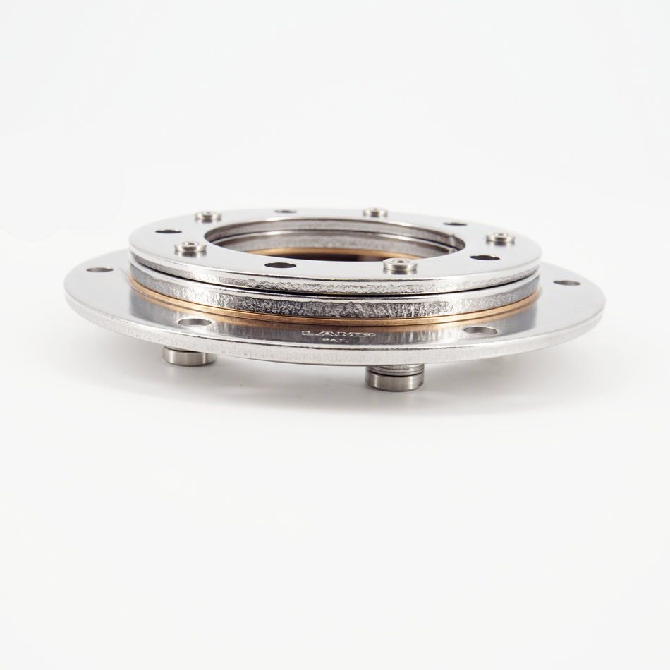 Sugatsune HG-S100-50: Swivel Torque Hinge - Polished Stainless Steel