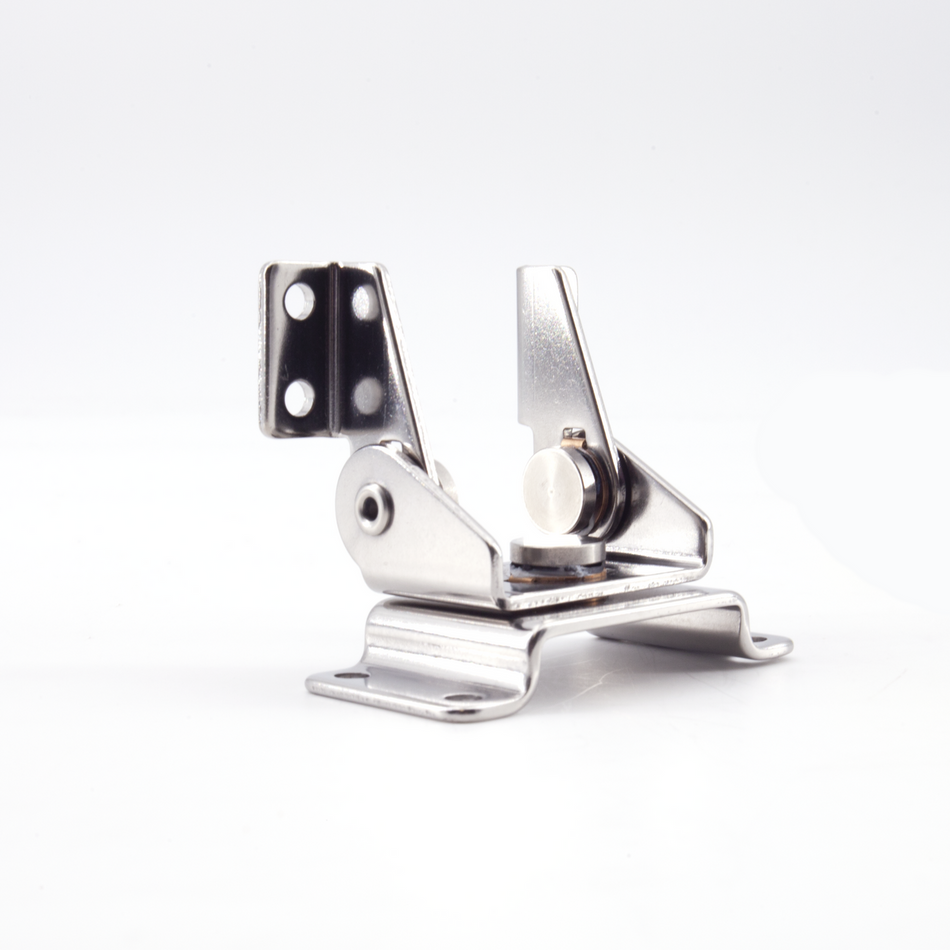 Sugatsune HG-T30S15: 60mm Dual Axis Torque Hinge - Polished Stainless Steel