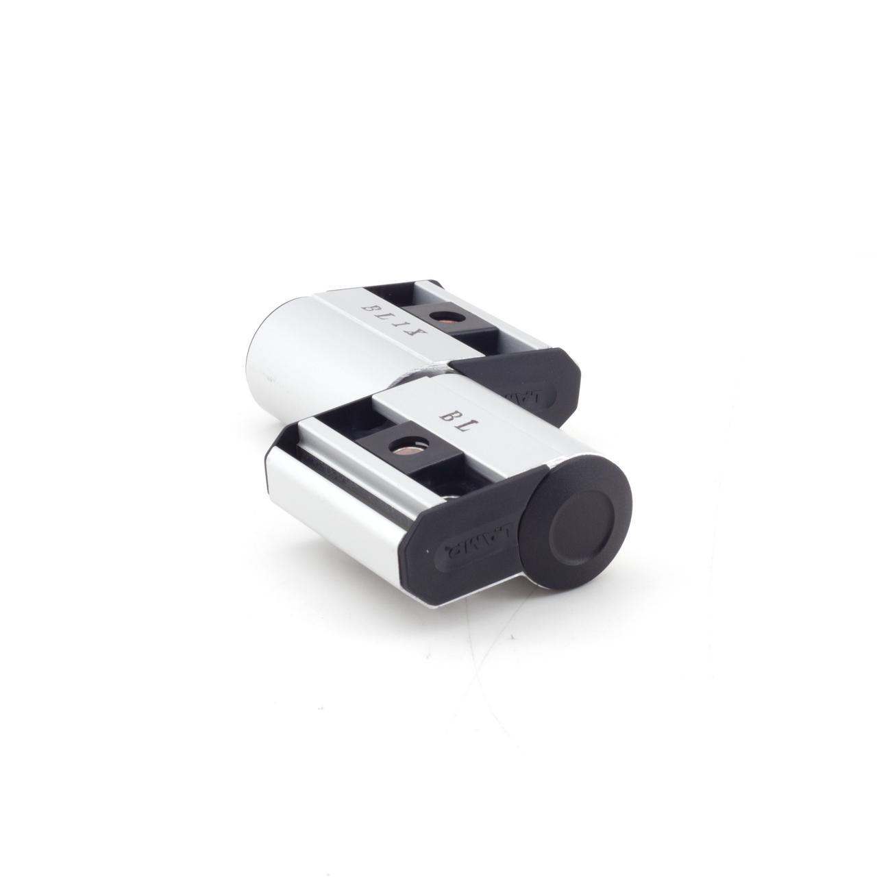 Sugatsune HG-TQA90-B: 78mm One-Way Torque Hinge (counter-clockwise) - Anodized Aluminum/Black