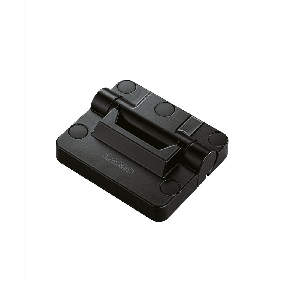 Sugatsune HG-TQJD50-A-BL: One-Way Adjustable Torque Hinge w/Soft Open and Close - Black