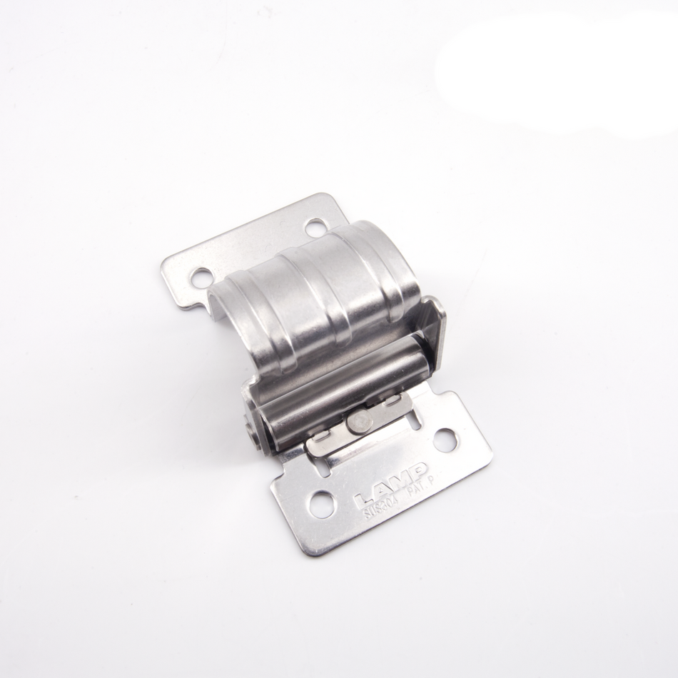 Sugatsune HG-TU07: 90 Degree Hidden Torque Hinge - Polished Stainless Steel