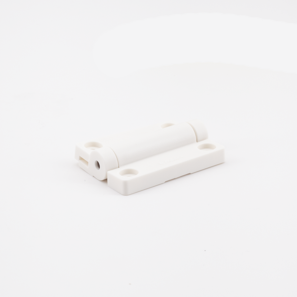 Sugatsune HG-VH8-OP/WT: Self Opening Combination Hinge - White