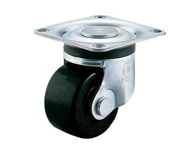 Sugatsune HG-75PB: Low Profile Heavy Duty Caster w/Insert Bearing Wheel