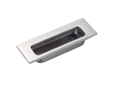 Sugatsune HH-KS114M: 4-1/2" cc Recessed Cabinet Pull - Mirror Stainless Steel