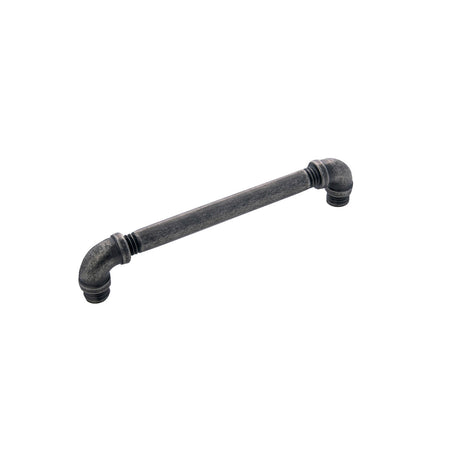 Hickory HH075010-BNV: 160mm cc Pipeline Cabinet Pull - Black Nickel Vibed