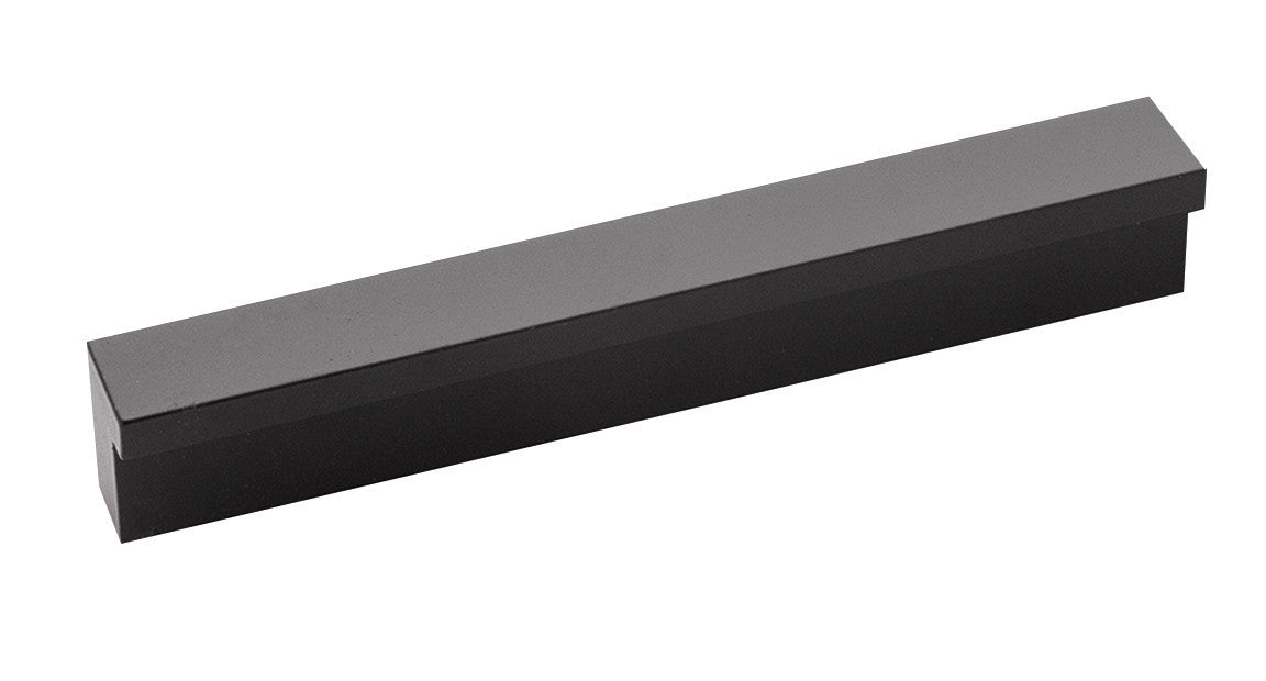 Hickory HH075266-FO: 3" cc Streamline Cabinet Pull - Flat Onyx
