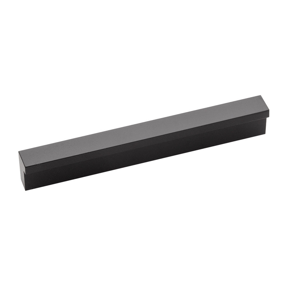 Hickory HH075267-FO: 96mm cc Streamline Cabinet Pull - Flat Onyx