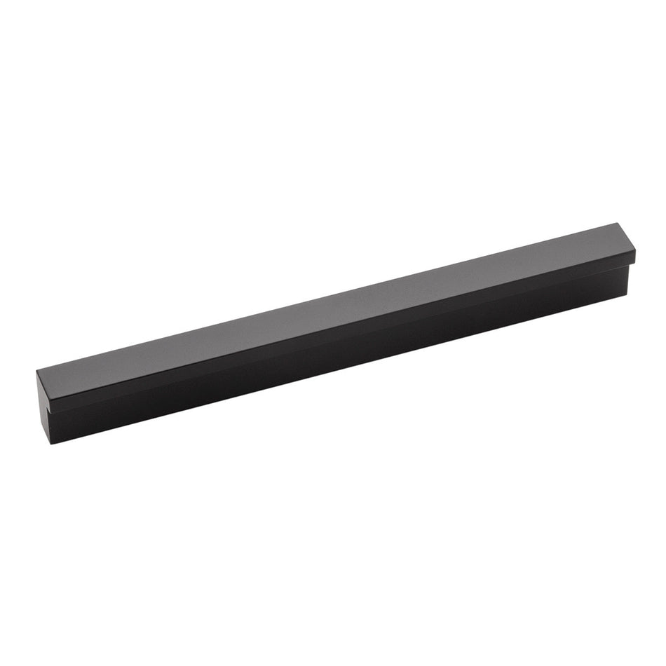 Hickory HH075268-FO: 128mm cc Streamline Cabinet Pull - Flat Onyx