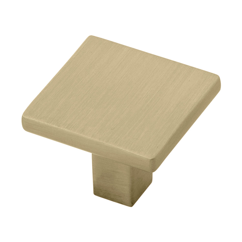 Hickory HH075341-CBZ: 1-1/4" Skylight Square Cabinet Knob - Champagne Bronze