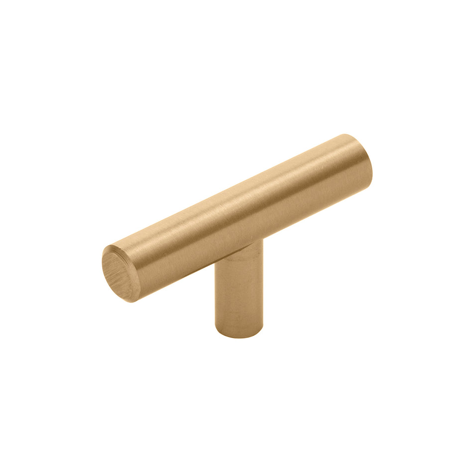Hickory HH075591-CBZ: 2-3/8" Bar Pulls T-Bar Cabinet Knob - Champagne Bronze