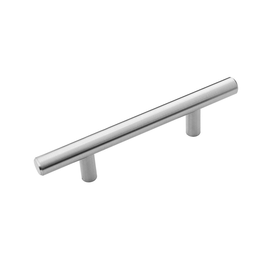 Hickory HH075593-SS: 3" cc Bar Cabinet Pull - Stainless Steel