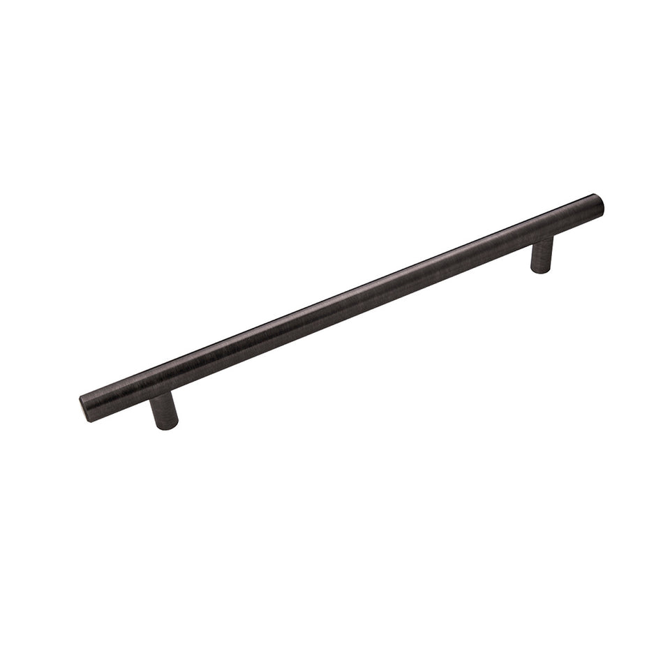 Hickory HH075597-BBLN: 192mm cc Bar Cabinet Pull - Brushed Black Nickel