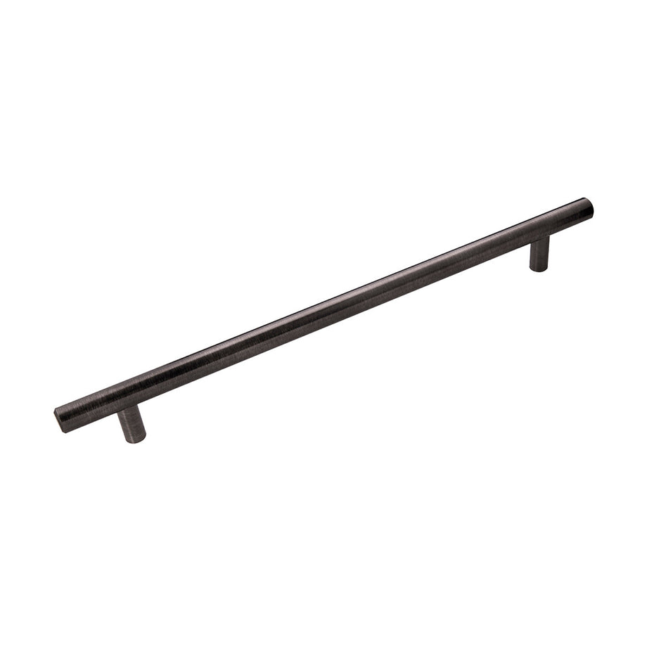 Hickory HH075598-BBLN: 224mm cc Bar Cabinet Pull - Brushed Black Nickel
