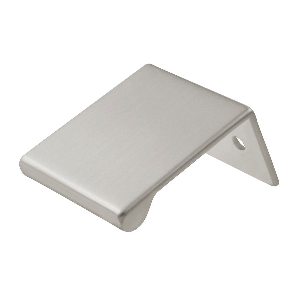 Hickory HH09747-SN: 1" cc Rockford Cabinet Finger Cabinet Pull - Satin Nickel