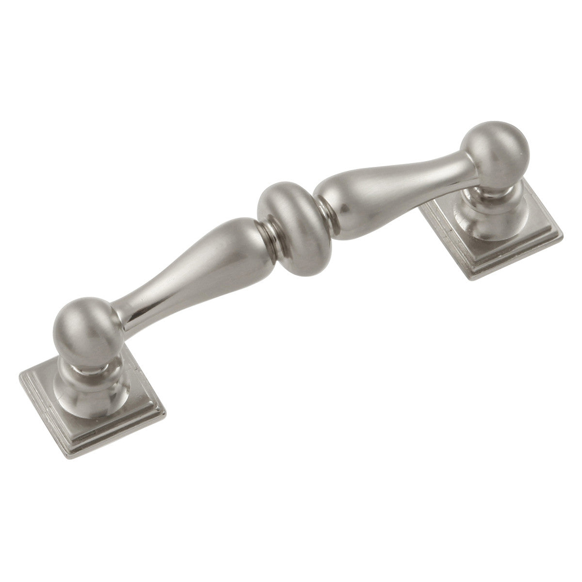 Hickory HH74549-SN: 3" cc Somerset Cabinet Pull - Satin Nickel
