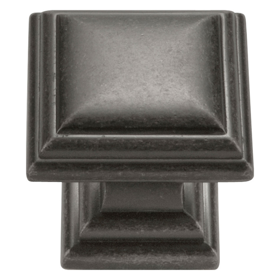 Hickory HH74554-BNV: 1-1/16" Somerset Cabinet Knob - Black Nickel Vibed