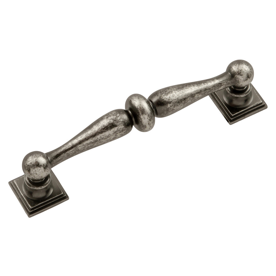 Hickory HH74637-BNV: 96mm cc Somerset Cabinet Pull - Black Nickel Vibed