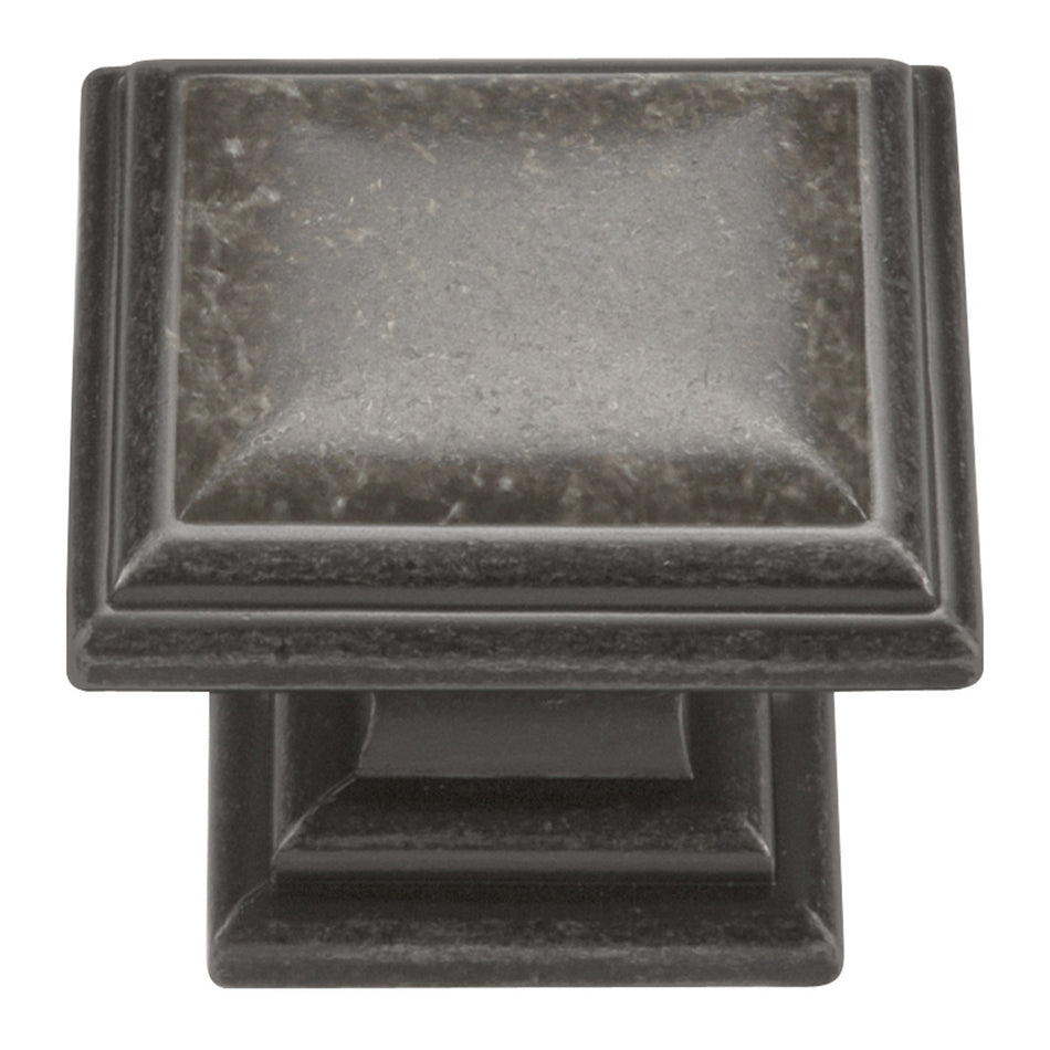 Hickory HH74639-BNV: 1-5/16" Somerset Cabinet Knob - Black Nickel Vibed