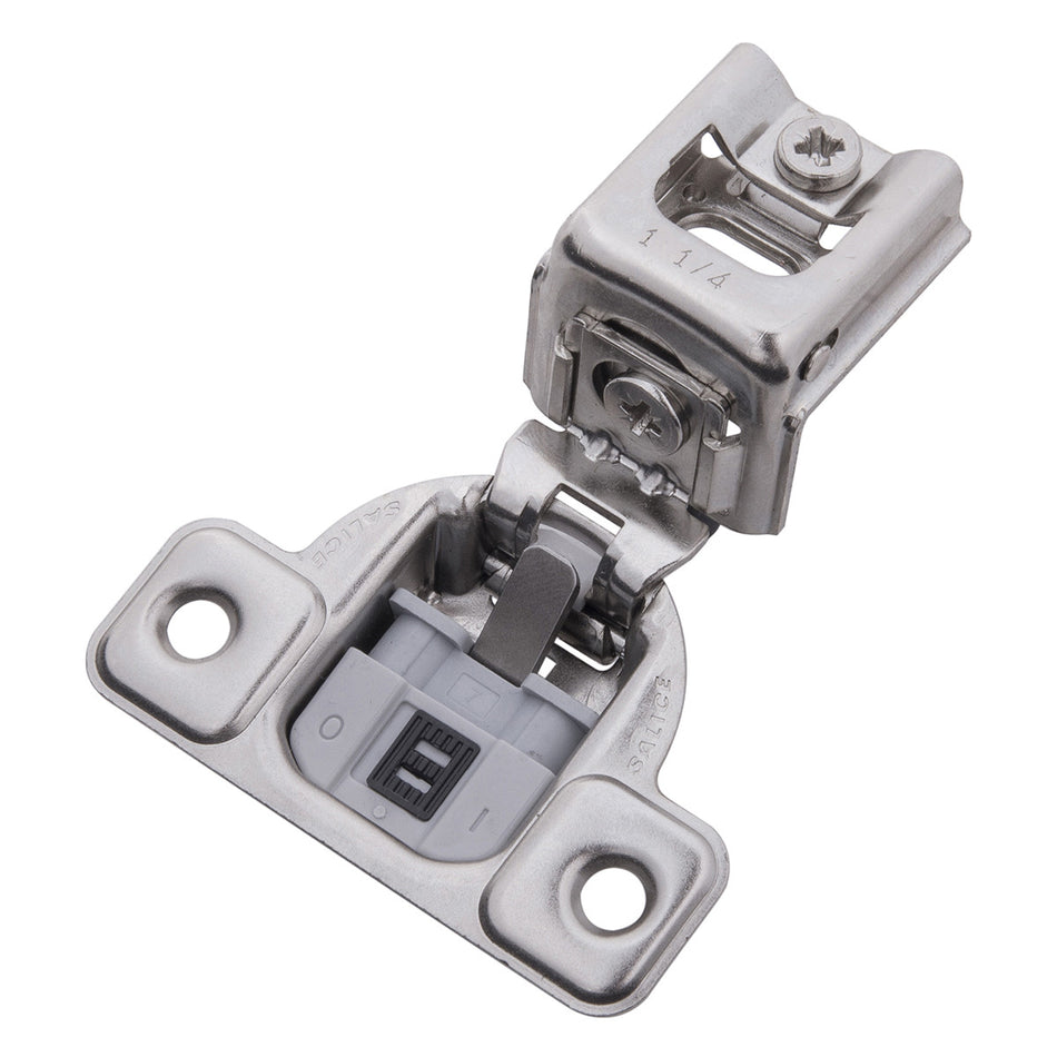 Hickory HH74718-14: Concealed Soft Close Cabinet Hinge (pair) - Polished Nickel