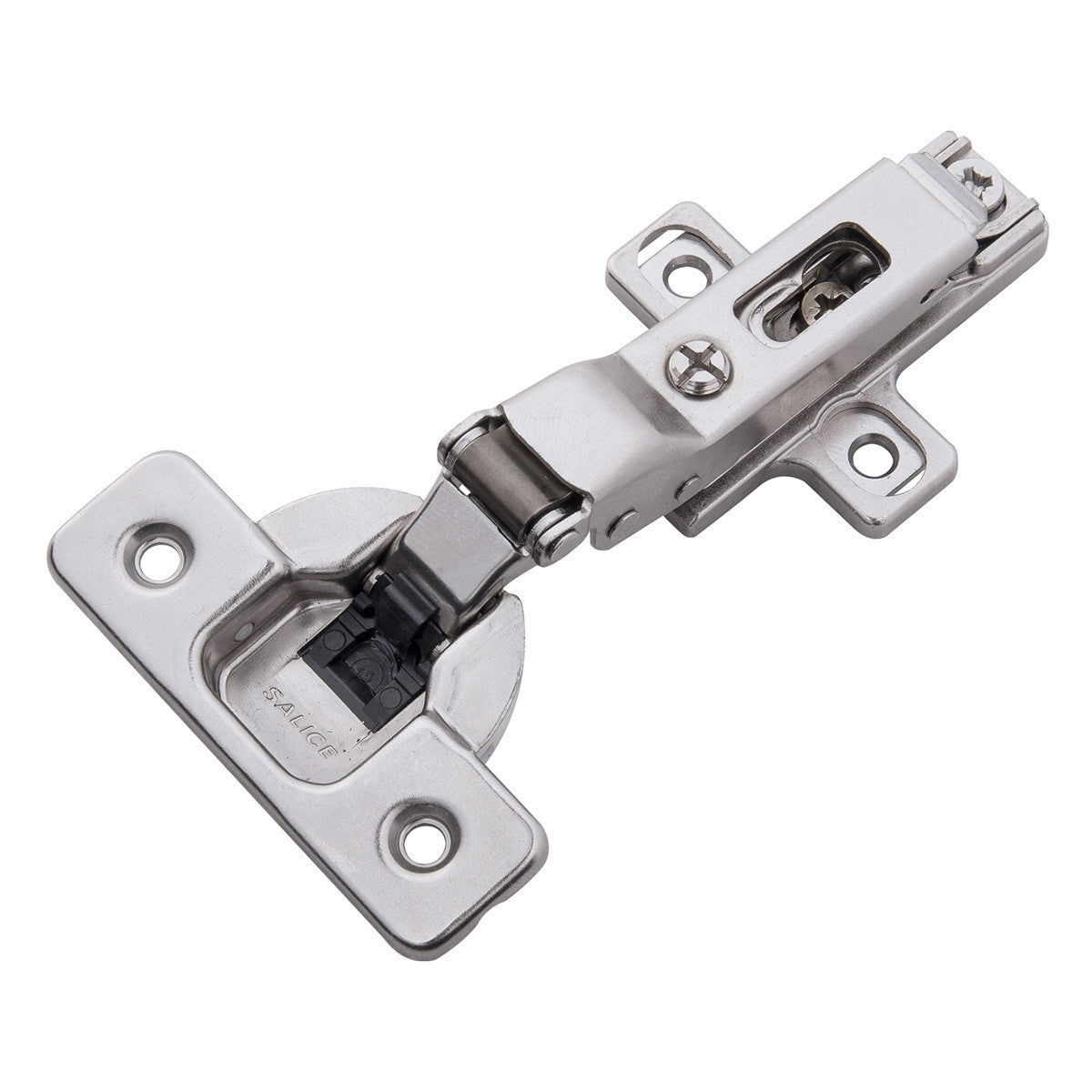 Hickory HH74721-14: Concealed Soft Close Cabinet Hinge (pair) - Polished Nickel