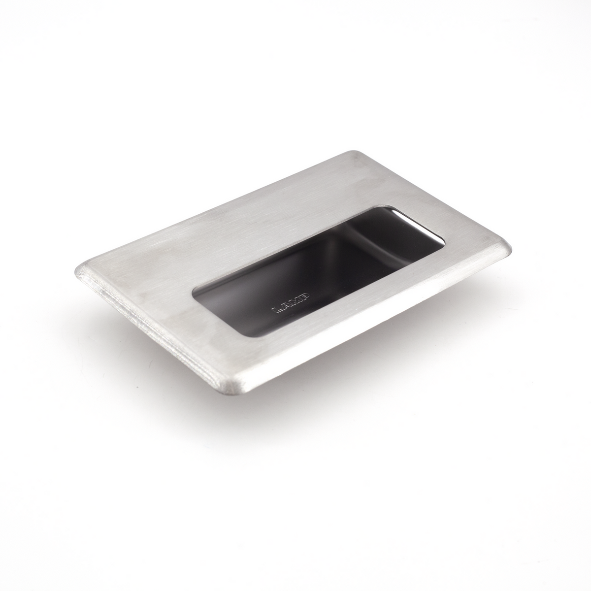 Sugatsune HH-FB-1-S: 110mm cc Flush Cabinet Pull w/Stud - Satin Stainless Steel