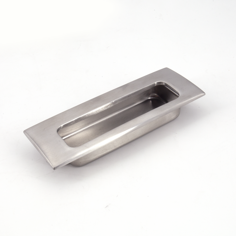 Sugatsune HH-KS114S: 4-1/2" cc Recessed Cabinet Pull - Satin Stainless Steel
