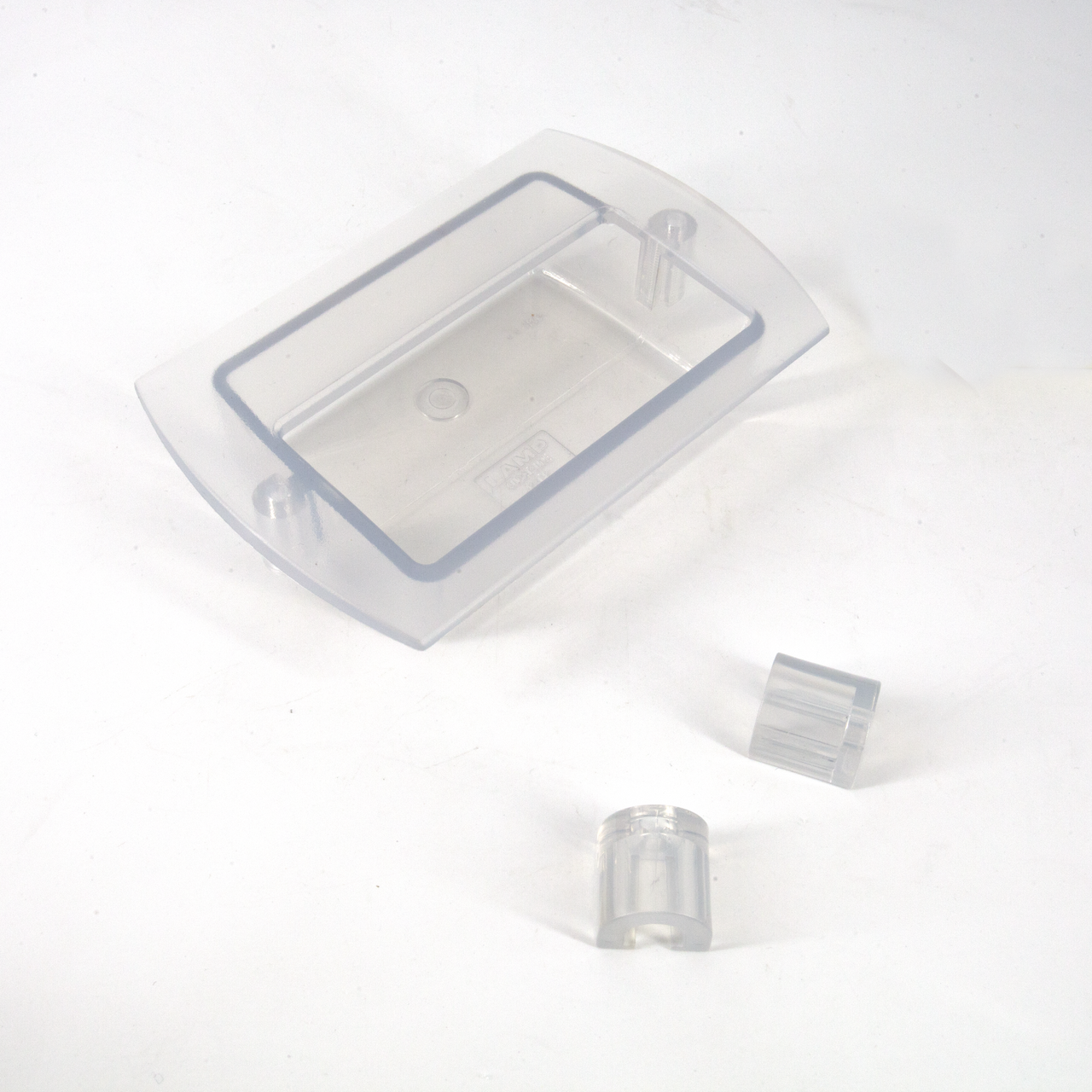 Sugatsune HH-P118: 118mm Recessed Cabinet Pull - Clear Plastic