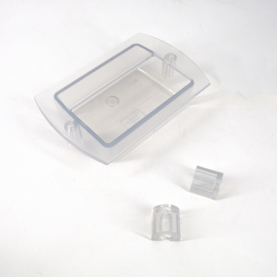 Sugatsune HH-P130: 130mm Recessed Cabinet Pull - Clear Plastic