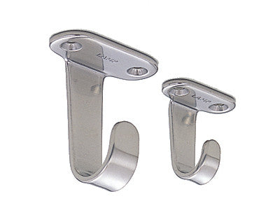 Sugatsune HJ-50: 47mm Undermount Utility Hook - Satin Stainless Steel