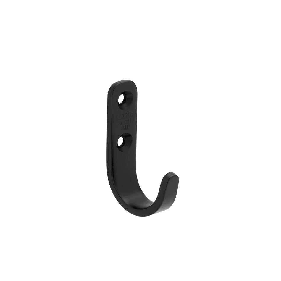 Sugatsune HJT-55SBL: 50mm Utility Wall Hook - Black