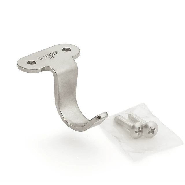 Sugatsune HJU-30S: 1" Reverse Undermount Utility Hook - Satin Stainless Steel