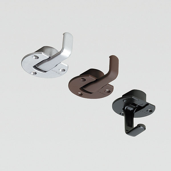 Sugatsune HK-CH35-BL: Under Counter Soft-Close Utility Hook - Black